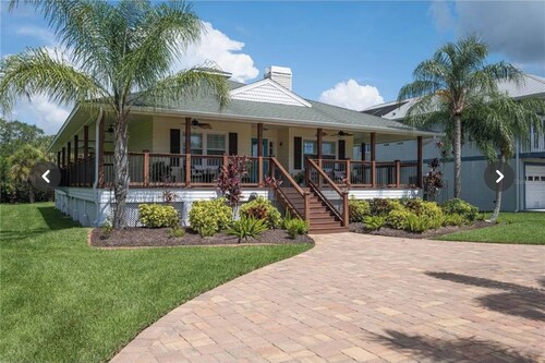 Waterfront Key West Style Home