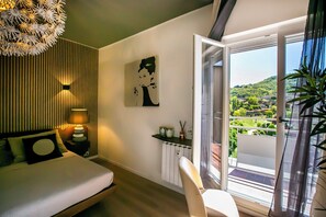 豪華公寓 | 1 間臥室、書桌、筆電工作空間、熨斗/熨衣板