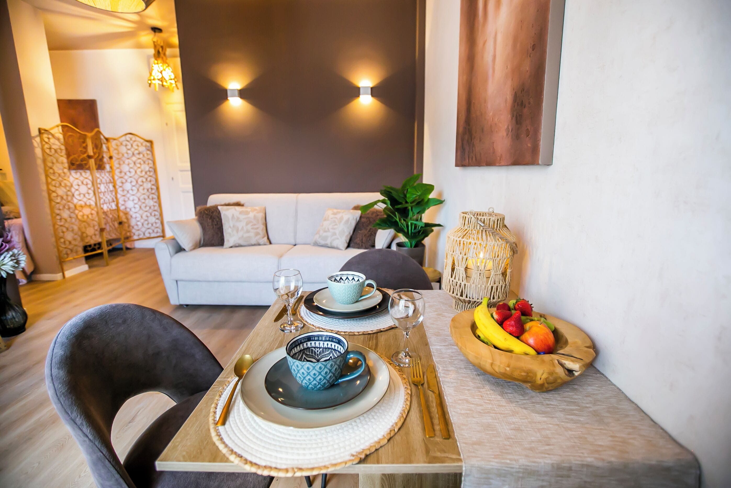 Junior-Apartment, Stadtblick | Wohnbereich