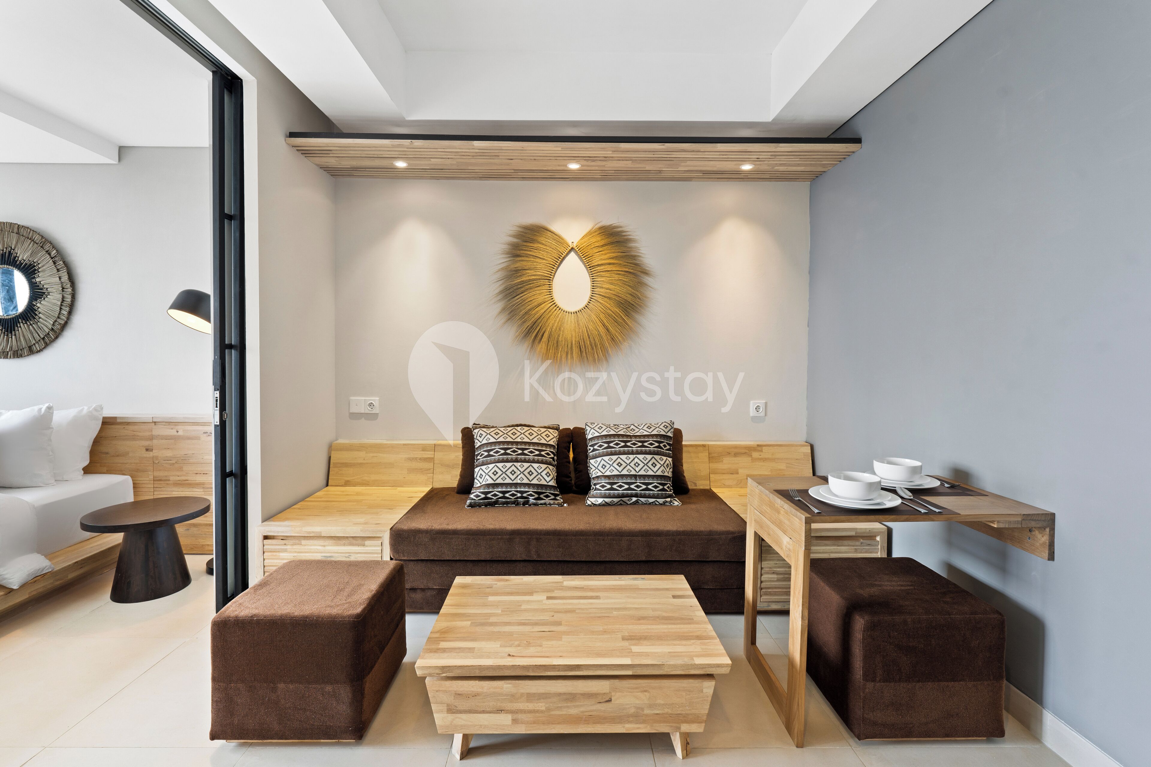 Apartment, 1 Schlafzimmer, Stadtblick | Wohnbereich