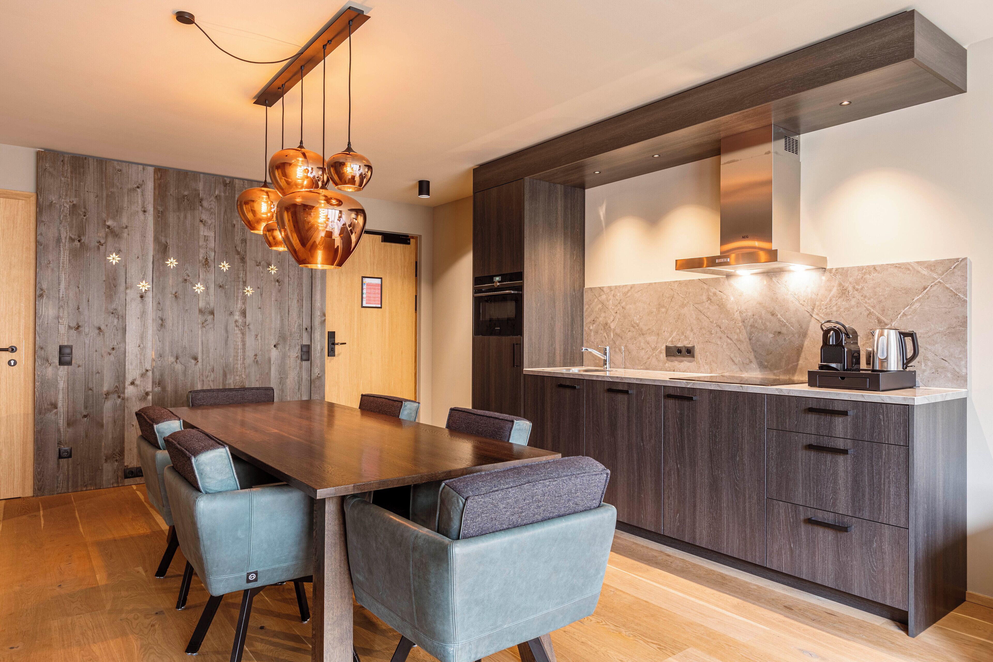 Superior Ferienwohnung mit 2 Schlafzimmern für 6 Personen | ครัวส่วนตัว | กาต้มน้ำไฟฟ้า