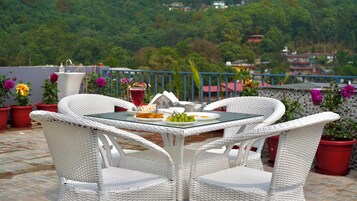 Opções para refeição ao ar livre