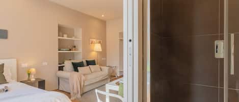 Studio (1 Bedroom) | 1 slaapkamer, een strijkplank/strijkijzer, babybedden, gratis wifi