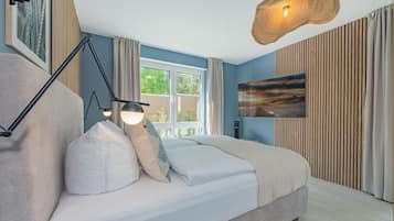 2 slaapkamers, een strijkplank/strijkijzer, wifi