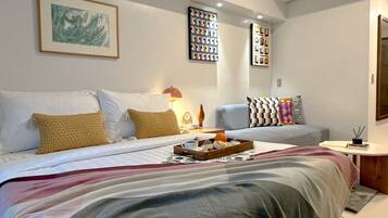 1 quarto, Wi-Fi, roupa de cama