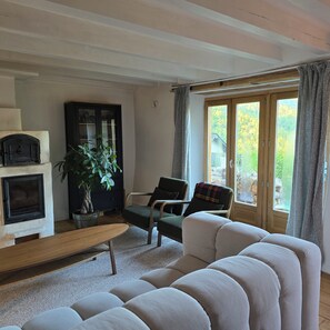 暖炉、プリンター