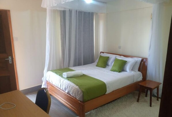 Free WiFi, bed sheets