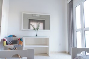Comfort Apartment, Sea View | In-room safe, desk, laptop workspace, blackout drapes - Themis Apartments (Oroklini)