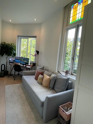 TV connectée, cheminée