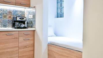 2 soveværelser, skrivebord, strygejern/strygebræt, weekendseng