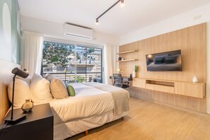 Desk, iron/ironing board, free WiFi, bed sheets