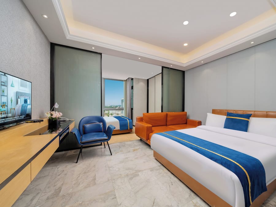 Superior-Zweibettzimmer, Stadtblick | Ausblick vom Zimmer
