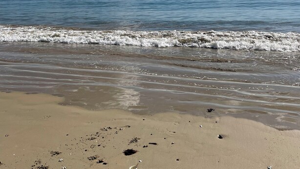 A beach with a clear sky and calm sea. - L'ATTRAPE-COEURS : Charming house 6/7 persons (LA BAULE)