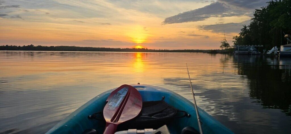 View from kayak