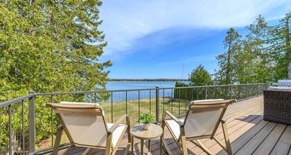Lake|King bed|Game room|Firepit|AC|Dock