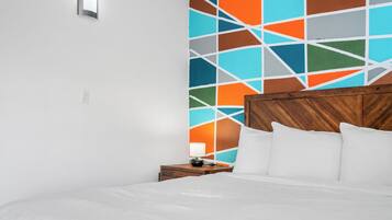 1 bedroom, travel crib, free WiFi, bed sheets