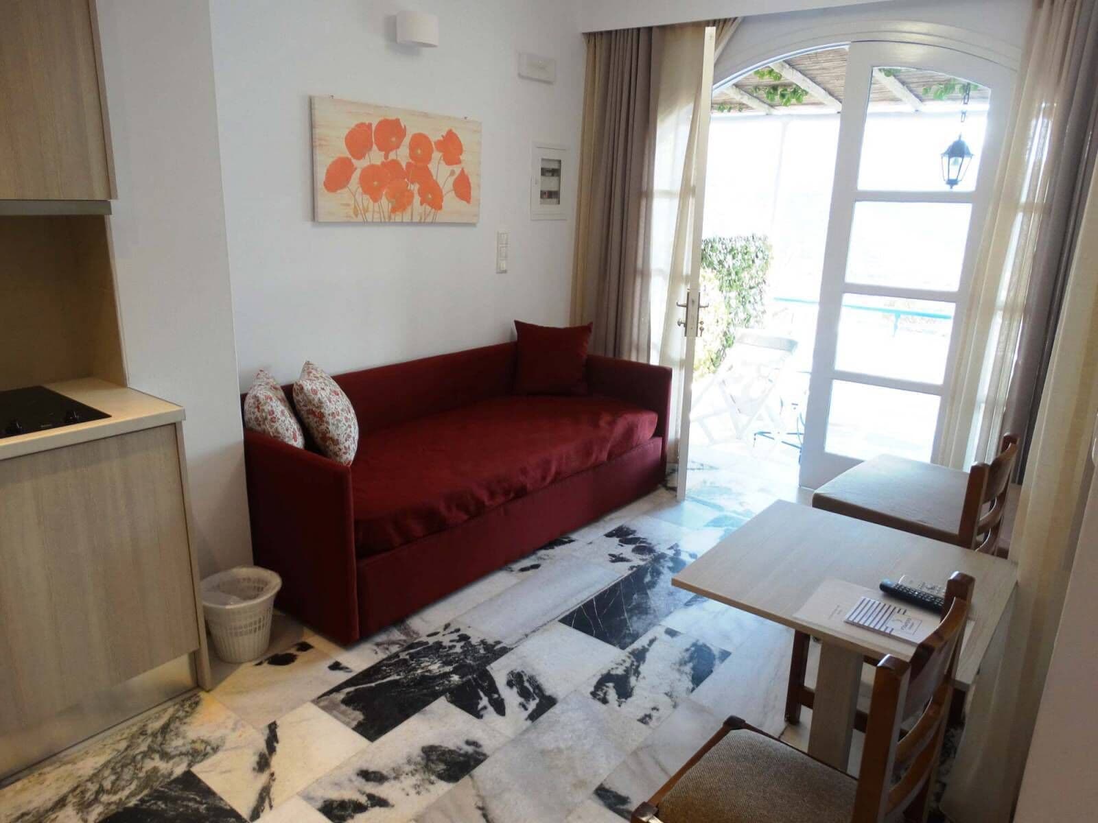 Studio – comfort, balkong | Safe på rommet, skrivebord for bærbar PC og wi-fi (inkludert)