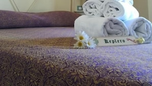 Escritorio, wifi gratis y ropa de cama 