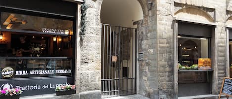 Façade de l’hébergement