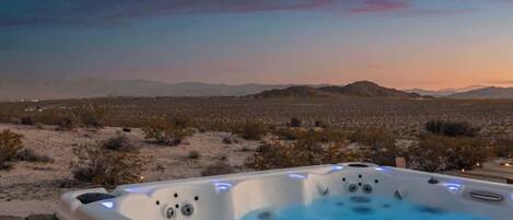 Bain à remous extérieur