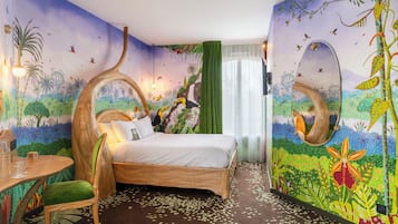 Firemannsrom – exclusive | Sengetøy av topp kvalitet, senger med overmadrass og skrivebord