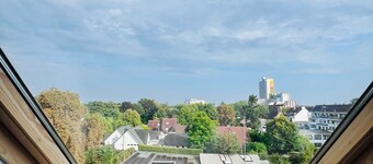Charming top floor/maisonette apartment with balcony in the heart of Krefeld