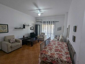 Apartment, 2 Bedrooms, Smoking, Balcony | Dining room - Friend & Family Apartment Himare (Himarë)