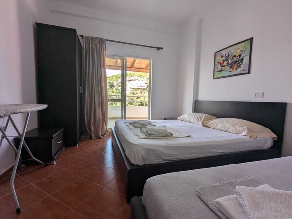 Apartment, 2 Bedrooms, Smoking, Balcony | 3 bedrooms - Friend & Family Apartment Himare (Himarë)