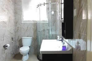 Shower, soap