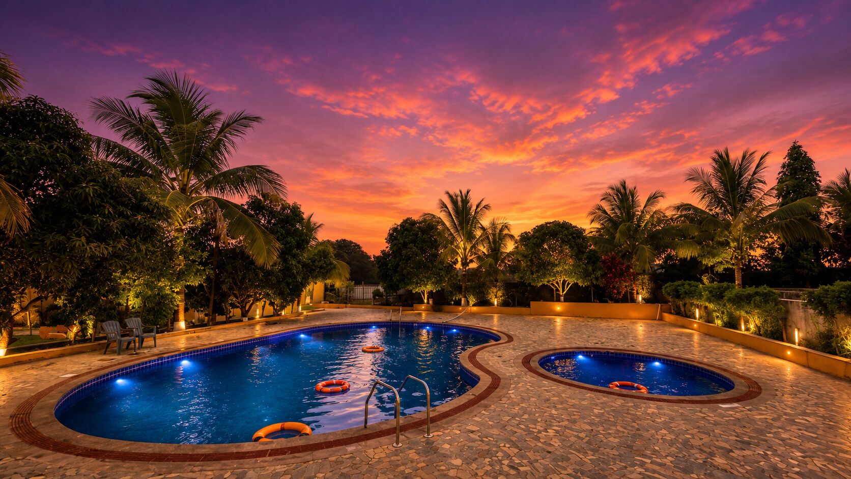 Outdoor pool