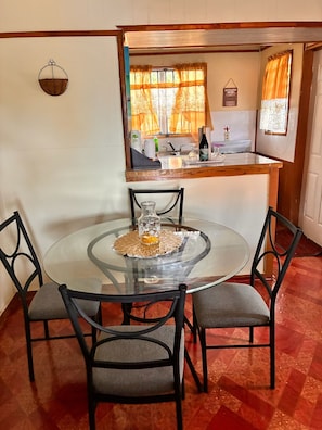 Dining - AJs Cottage Escape
Charming 1-bdrm cottage with WiFi & AC just outside St Johns (Potters Village)