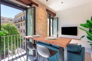 Apartment (1 Bedroom) | Living area