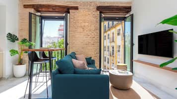 Apartamento (1 Bedroom) | Zona de estar