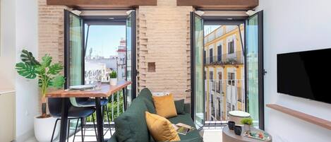 Apartment, Terrace (1 Bedroom) | Living room