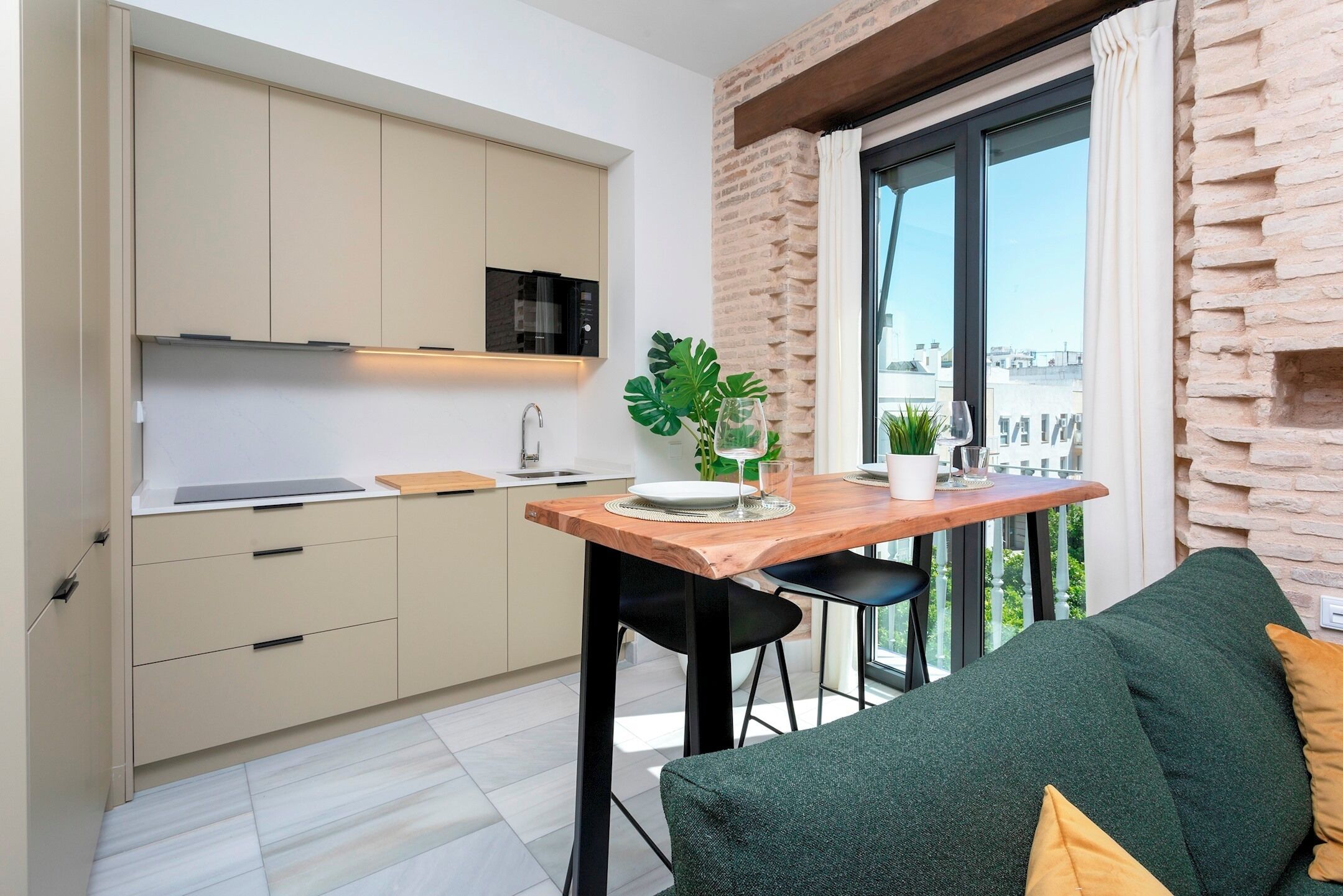 Apartamento, terraza (1 Bedroom) | Vistas a la ciudad