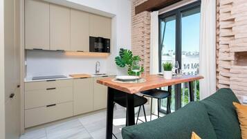 Apartamento, terraza (1 Bedroom) | Vistas a la ciudad