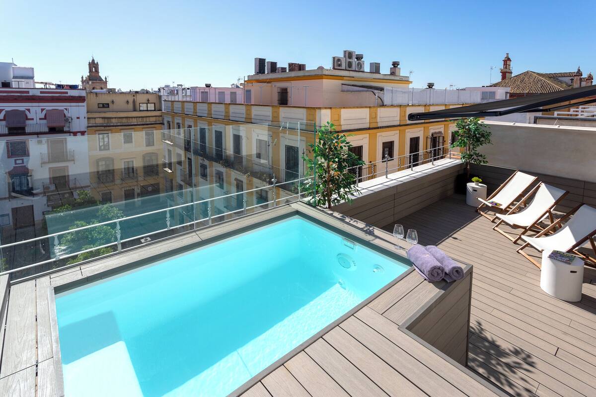 Apartment, Private Pool (1 Bedroom) | Terrace/patio