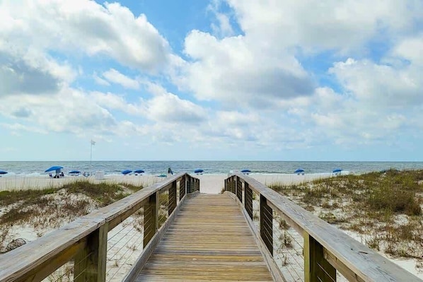 Beach nearby