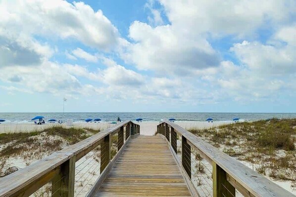 Beach nearby