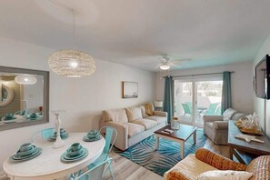 Televisión y oficina 