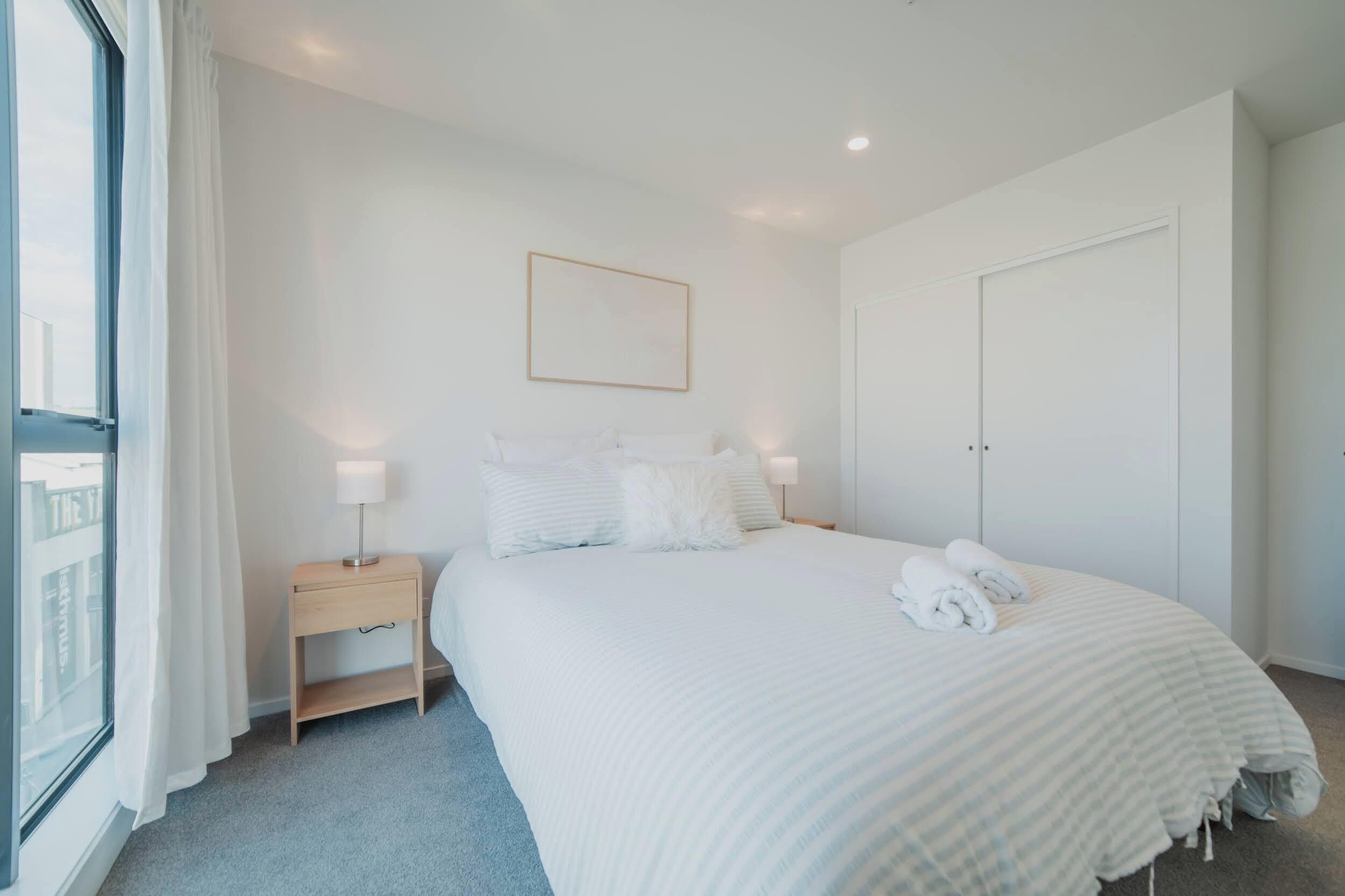 2 dormitorios, tabla de planchar con plancha, wifi y ropa de cama