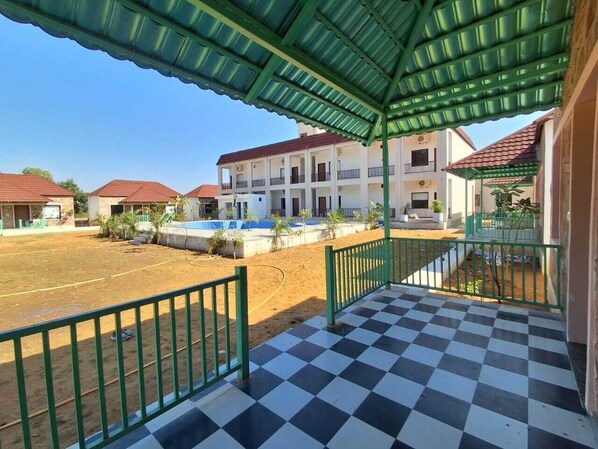 Fachada da propriedade