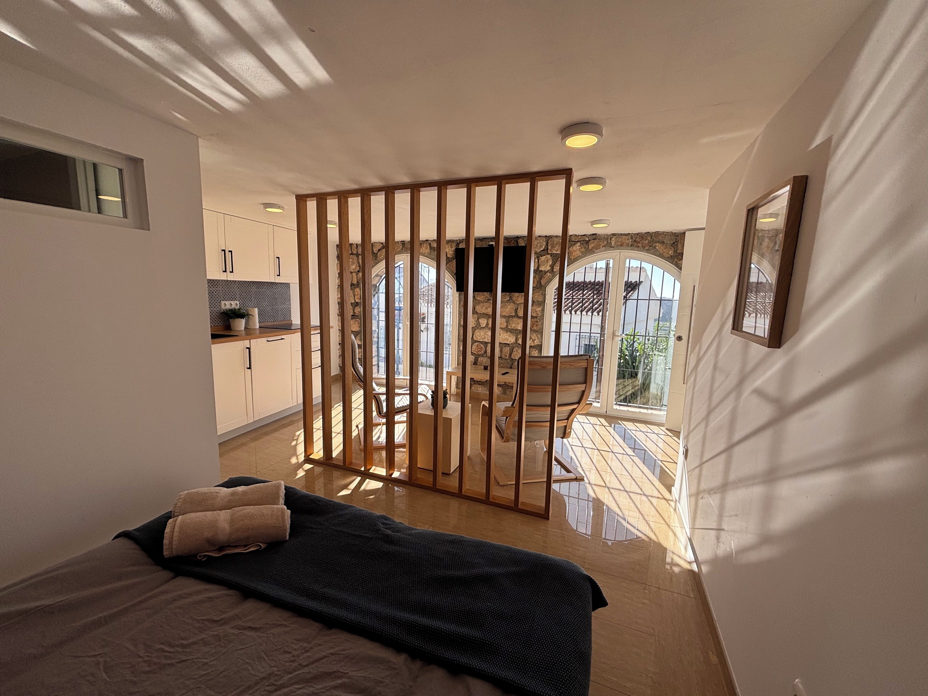 4 slaapkamers, een strijkplank/strijkijzer, wifi, beddengoed