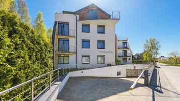 Fassade der Unterkunft