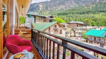 Vue depuis le balcon