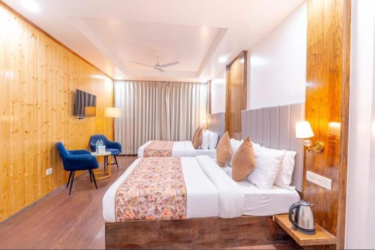 Dubbelrum för familj - utsikt mot bergen | 1 sovrum och gratis wi-fi