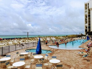 Indoor pool, a heated pool - Pelican Beach Top Floor Beachfront with Best Views (Destin)