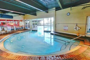 Indoor pool, a heated pool - Pelican Beach Top Floor Beachfront with Best Views (Destin)