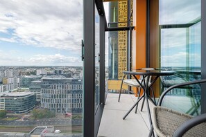 Family Studio, City View | Balcony