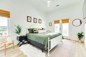 2 bedrooms, iron/ironing board, travel crib, WiFi